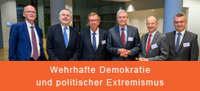 18. Hauptstadtgespräch am 19.9.2024 Podiumsdiskussion in Berlin zu Demokratie und Extremismus